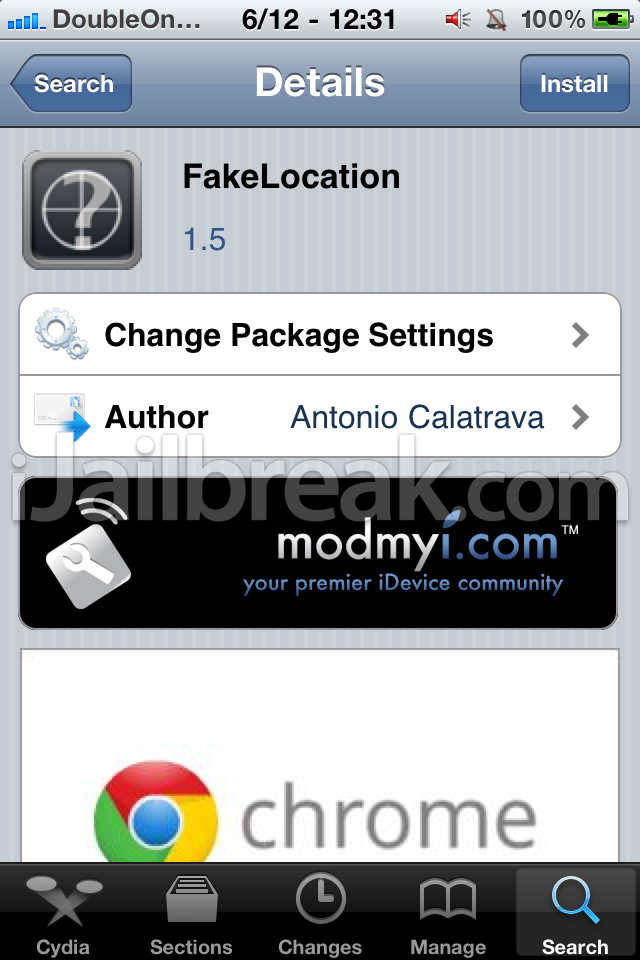 Fake Jailbreak app