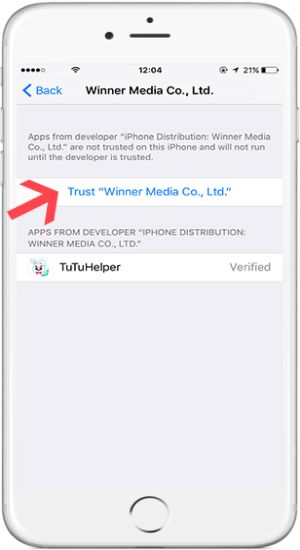 trust tutuapp profile