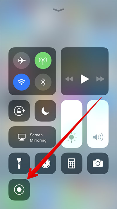 iOS 11 screen recorder